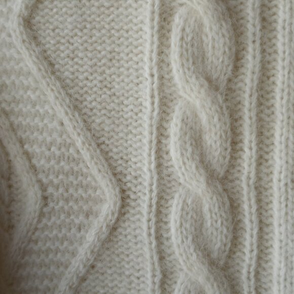 'UNITED COLORS OF BENETTON' Mock Turtle LS Sweater Size - Picture 4 of 16